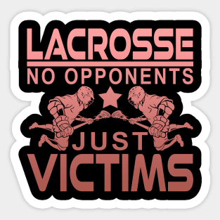 Lacrosse Life Gift Sticker